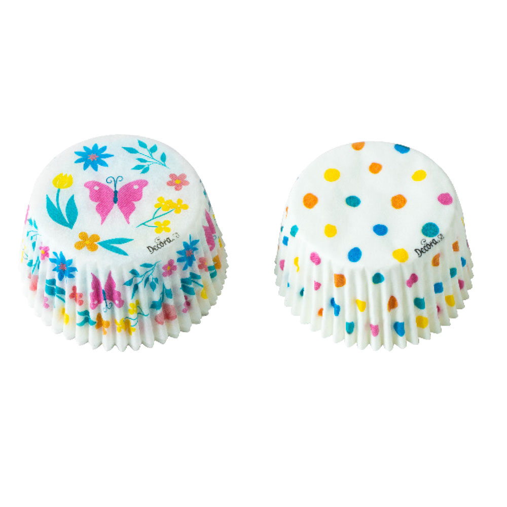 Chese hartie 50x32mm, set buc, Fluture 0339878 Decora