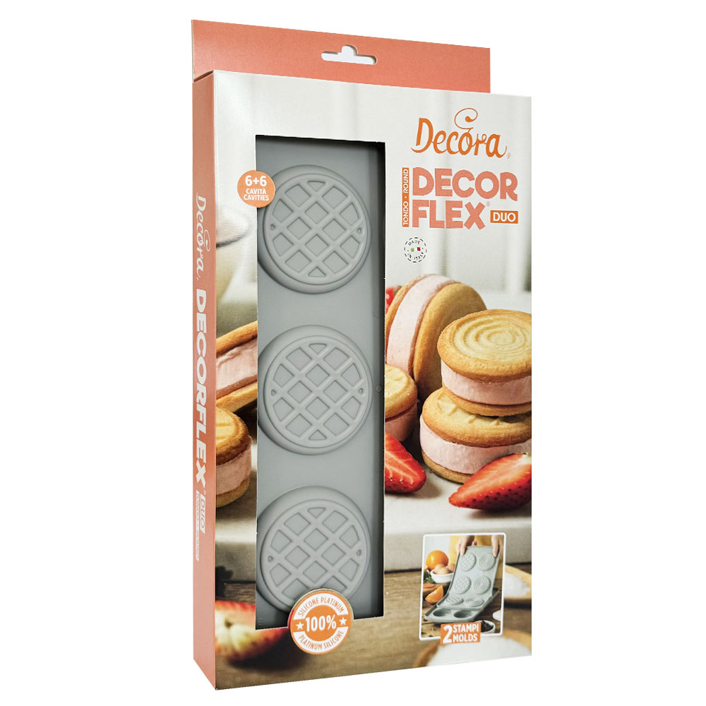 Forma din silicon Duo, set 2buc 9260442 Decora
