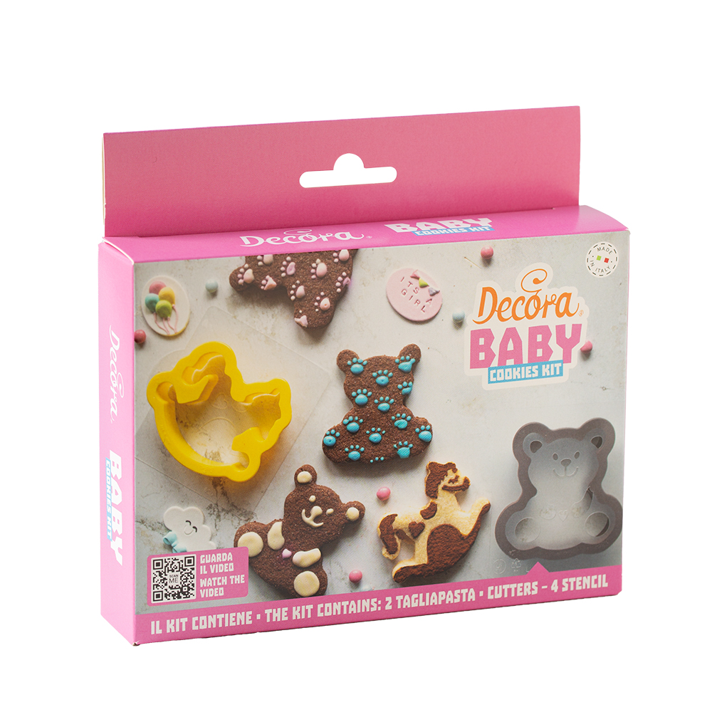 Set 2 decupatoare si 4 sabloane bebelus 0255240 Decora