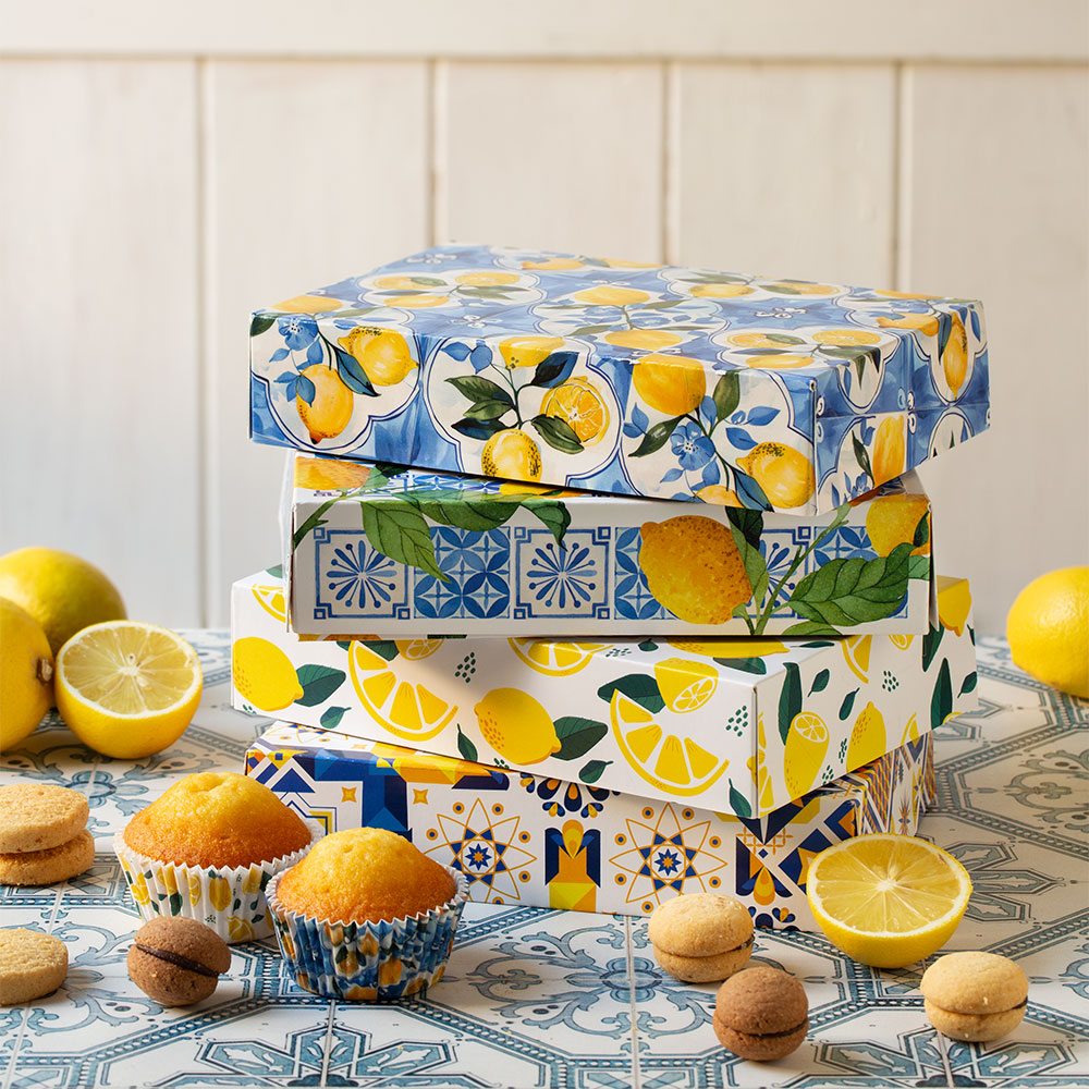 Cutie pentru prajituri Amalfi-4 modele 23,5x16h5 0346030 Decora