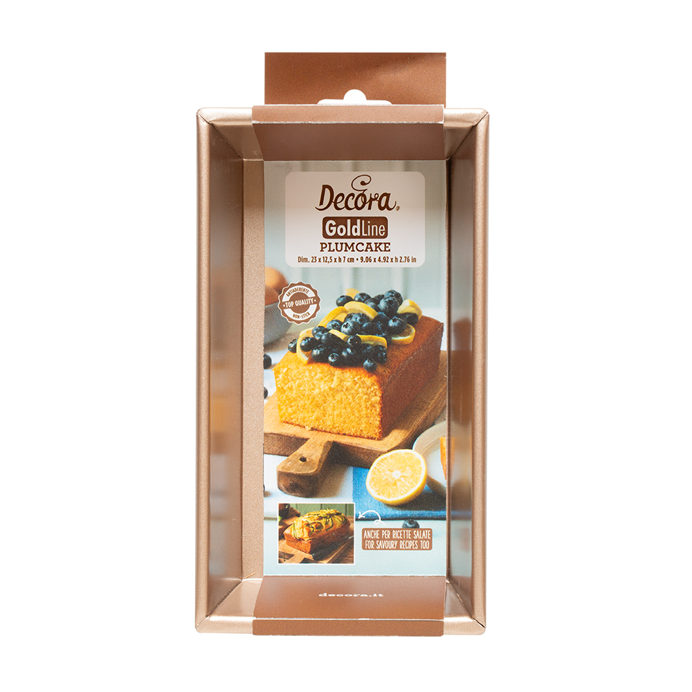 Forma dreptunghiulara plumcake 23x12,5x7cm 0070115 DER