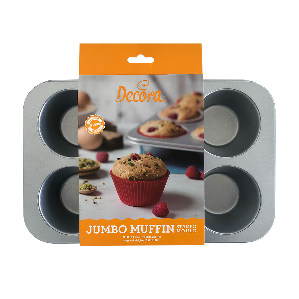 Tavă pentru Muffin 9cm 34x22x4,5 cm 0070040 DER