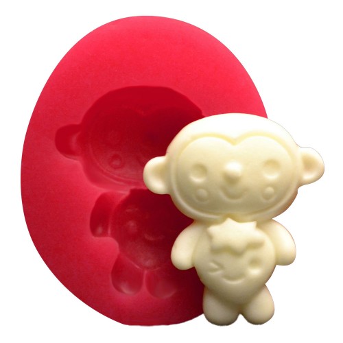 Forma din silicon Baby Monkey 5x4cm Cesil