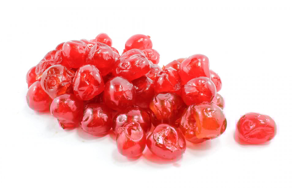 Fructe confiate CIRESE ROSII 500 gr GPR