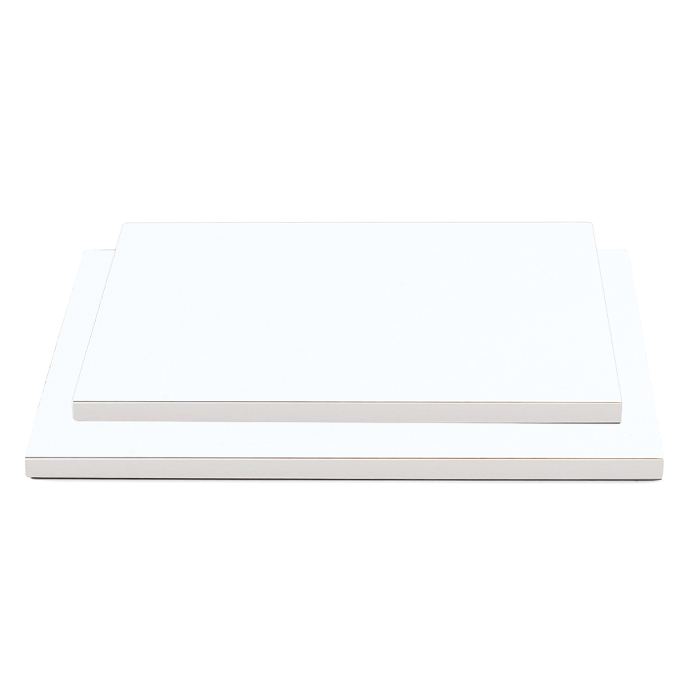 Platforma pentru tort alba 25x35cm H1,2 cm GustaPro