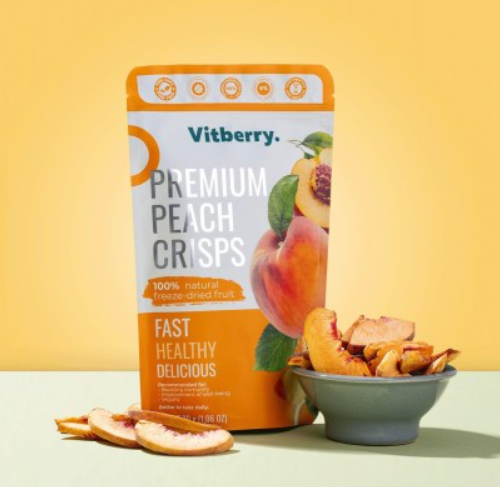 Piersic liofilizat 30g Vitberry