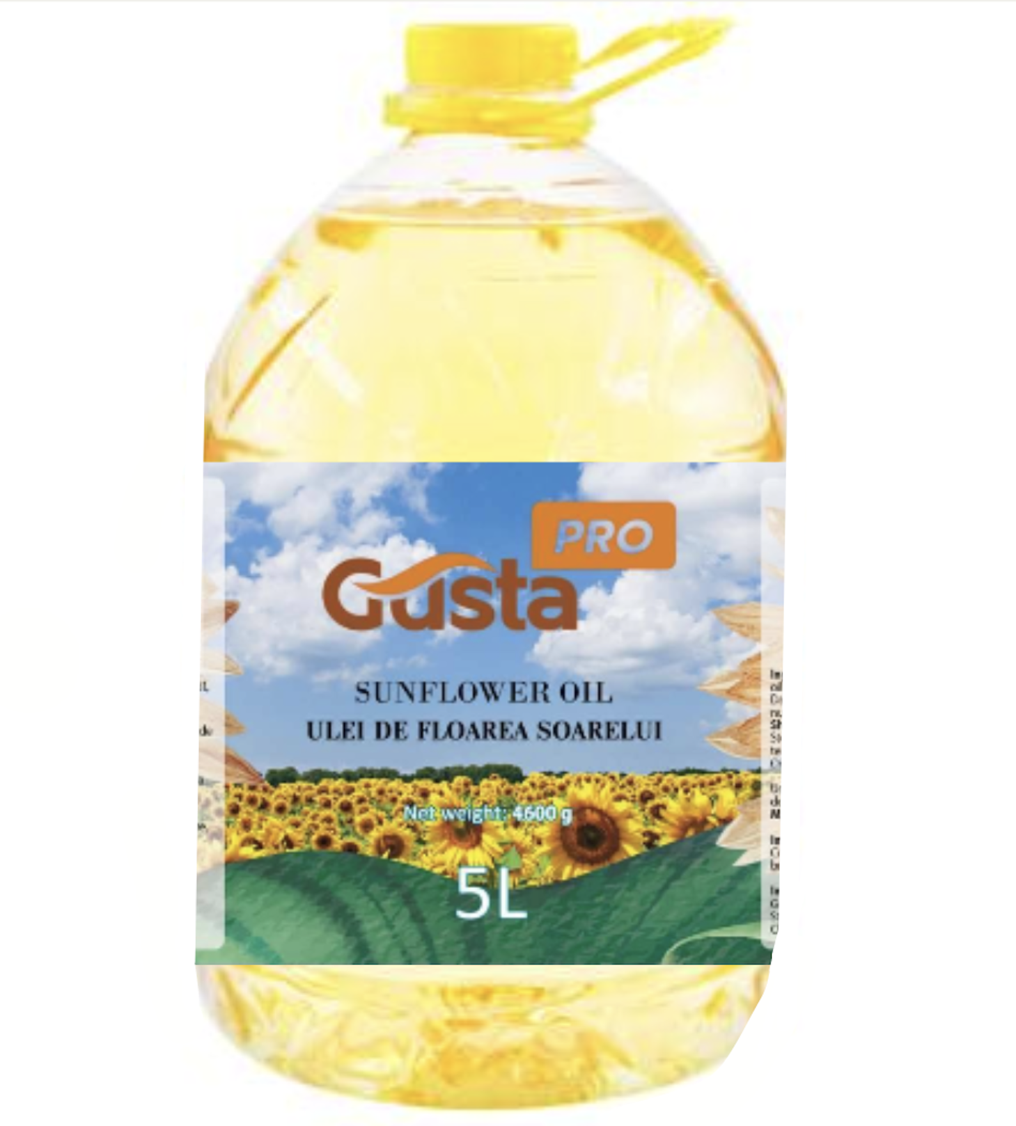 Ulei de floarea soarelui premium 5L Gustapro