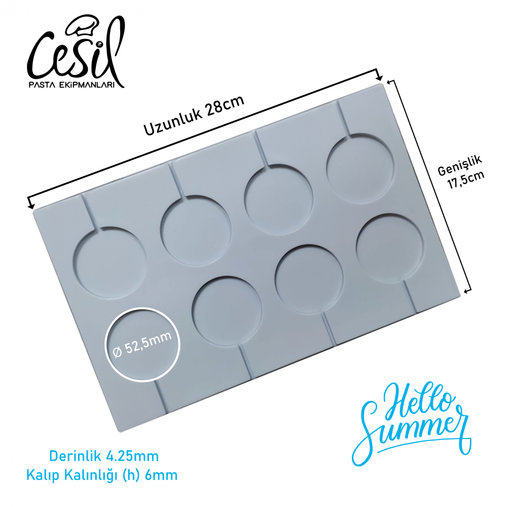 Forma din silicon Lolli pops 52071 CSL