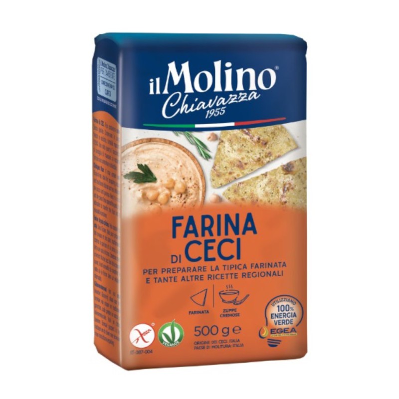 Faina de naut 500g 4601 Mollino Chiavazza