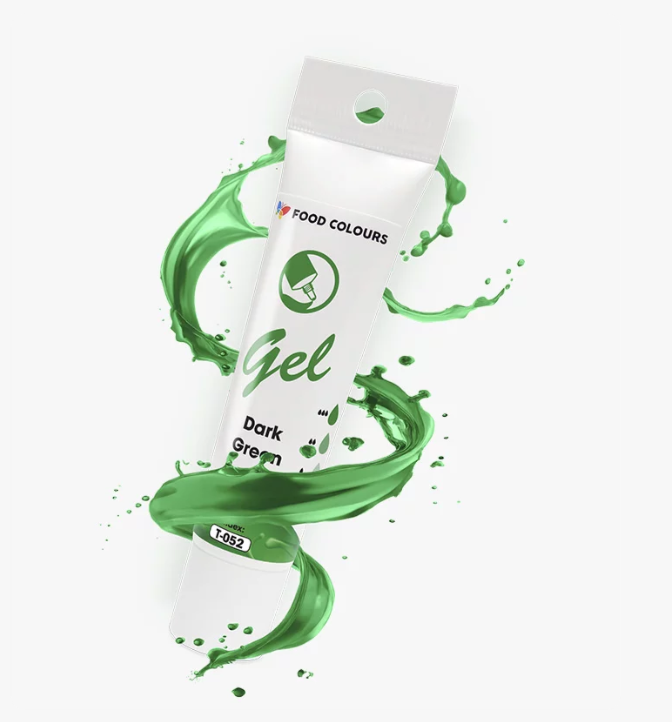 Colorant alimentar în gel Verde 30g T-052  FC
