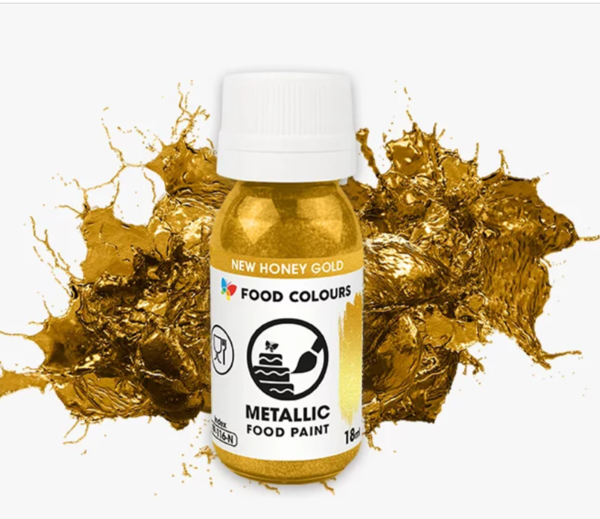 Colorant alimentar Auriu  pentru pictat 18 ml  FP-116-N  FC
