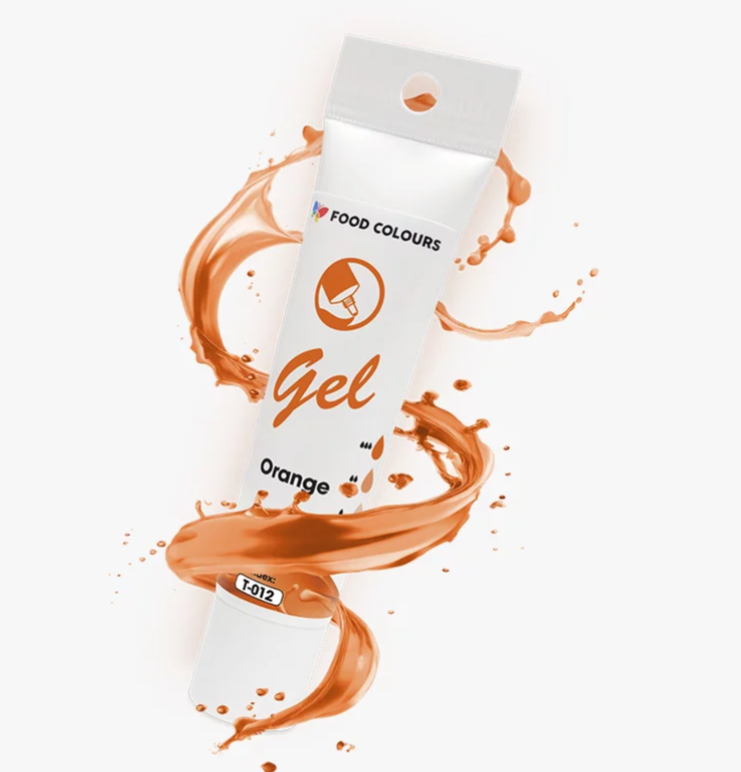 Colorant alimentar în gel Portocaliu 30g T-012  FC