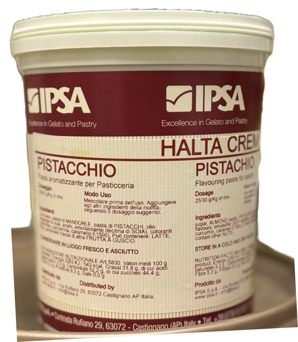 Pasta aromatizanta fistic HALTA, 1,2kg, 5830 Ipsa