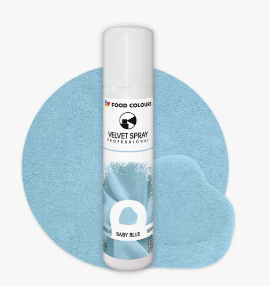 Colorant spray alimentar VELVET TURCOAZ 100ml  V32b-N-1 FC