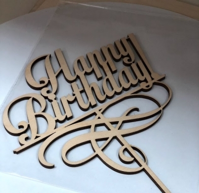 Topper Happy birthday  1112 SGM