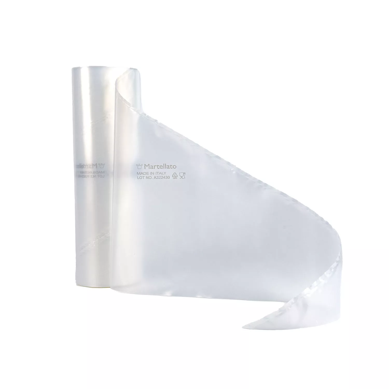 Punga crema polietilena ROLL 55 cm