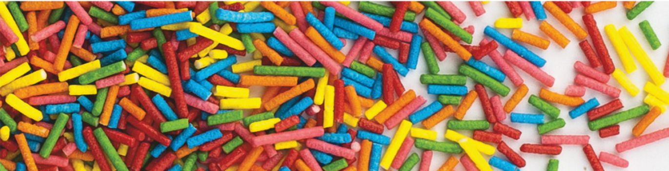 Decoratiuni din zahar bastonase mix culori 100gr 70204 GPR