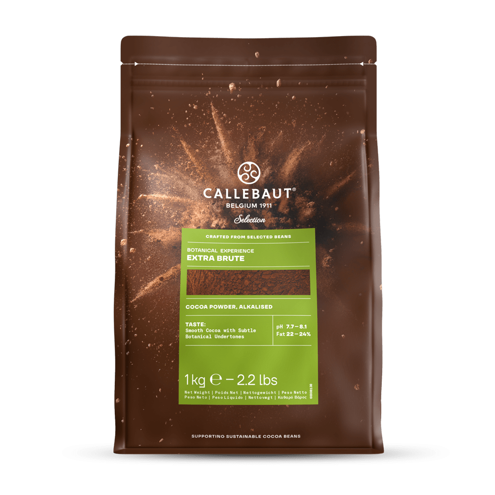 Cacao alcanizata EXTRA BRUTE 22-24%, 1kg DCP-22EXBRU-E0-89B Cacao Barry