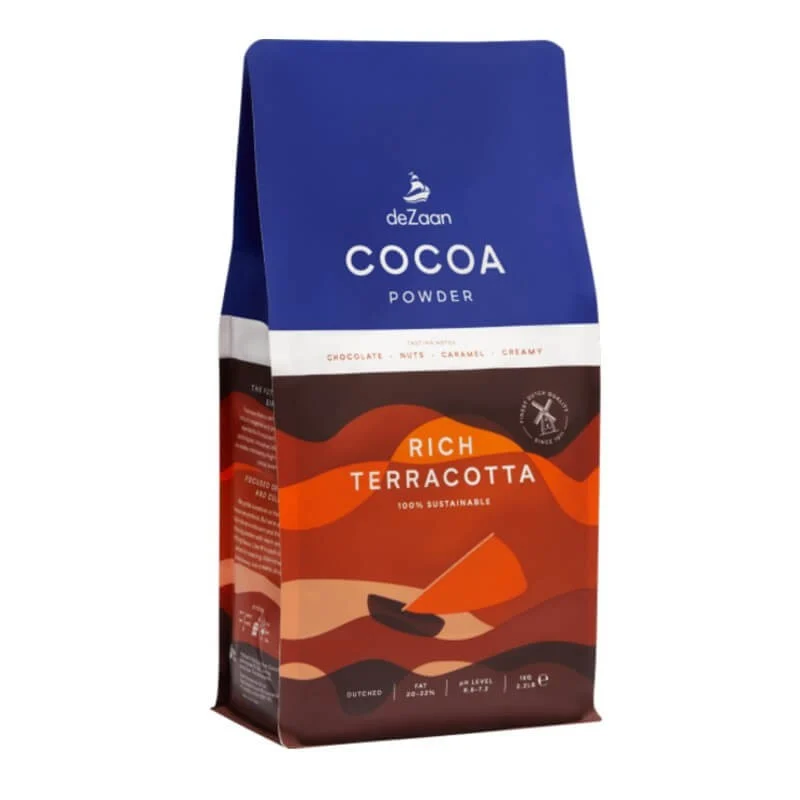 Cacao pudra alcalinizata Rich terracotta  20-22% grasime, punga 5kg deZaan