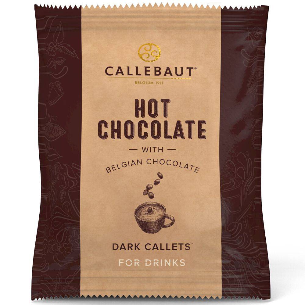 Calete pentru ciocolata calda neagra 54,5 % cacao 35g 811NV-T97 Callebaut