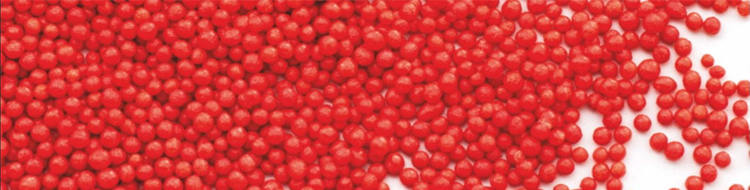 Perle din zahar rosii 3mm 100gr 70141 GPR