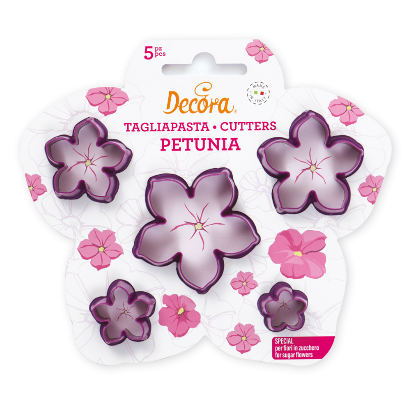Decupatoare Petunia 5 buc/set 0803026 DER