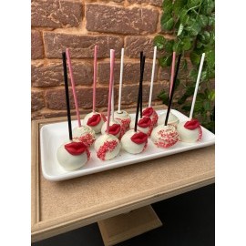 Betisoare pentru  Cake Pops violete, 15 cm, 24 buc 53040 CSL