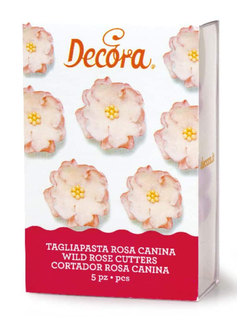 Set 5 decupatoare trandafir salbatic 803023 DER