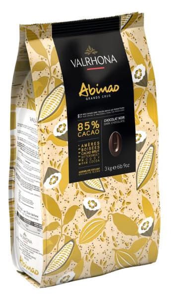 Ciocolata neagra 85% ABINAO, 3 KG, Valrhona