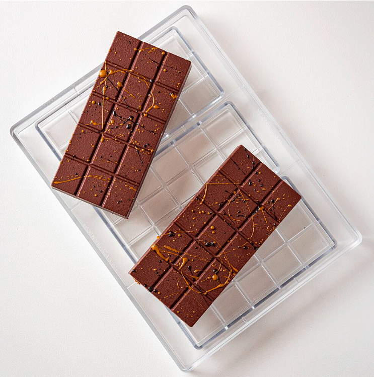 Forma din policarbonat ciocolata 155 x 75 h 20 mm 3 buc MA2034 Martellato