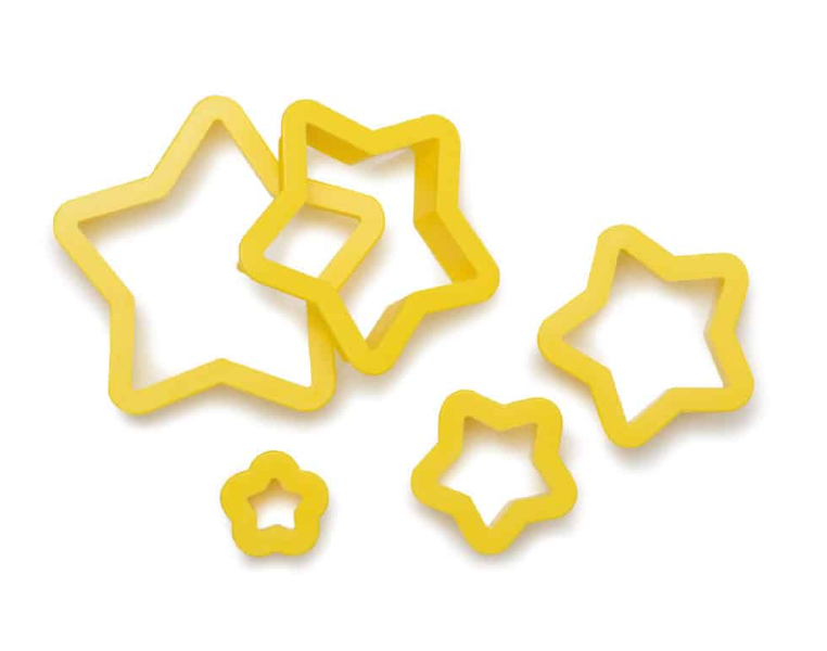 Decupatoate din plastic 5 STAR 5 buc/set 0255312 DER