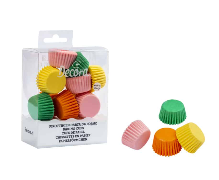 Set 200 forme de copt muffin BON BON 27x17 MM 0339910 DER