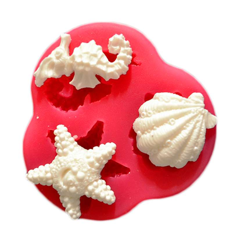 Forma silicon Sea Shells (8 x8 cm) 33091 CSL