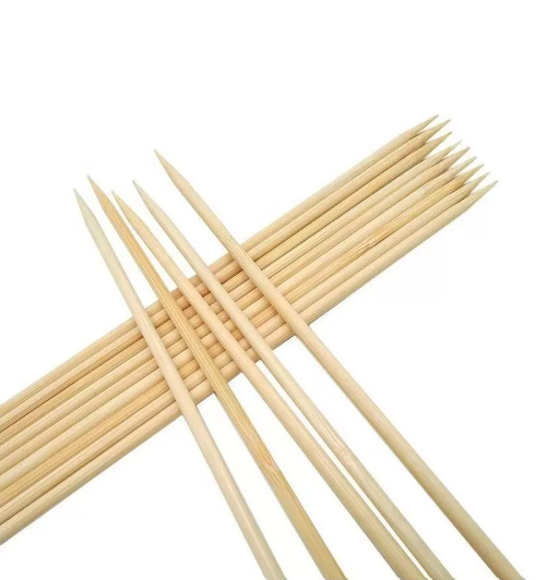 Ace pentru frigarui din lemn 30cm, set 100 buc, Gustapro