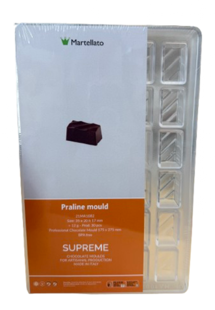 Forma din policarbonat praline dreptunghiular cu blat