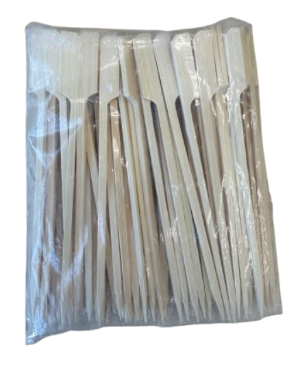 Ace pentru burger din lemn 15cm, set 100 buc, Gustapro