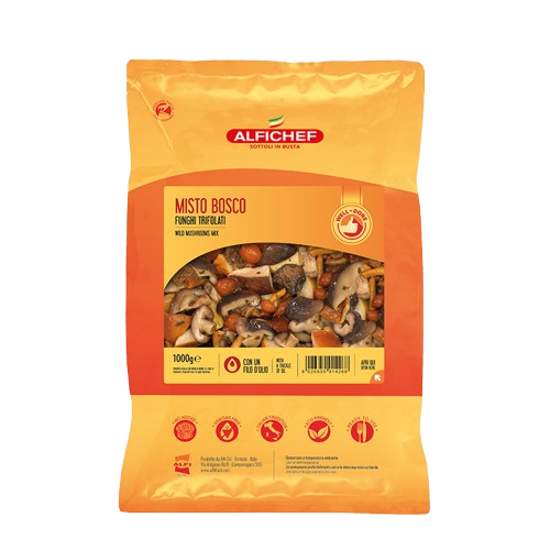 Mix de ciuperci salbatice condimentate in ulei, 1000 g FUN091 Alfi