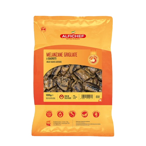 Vinete coapte cuburi in ulei, 1000 g GRI020 Alfi