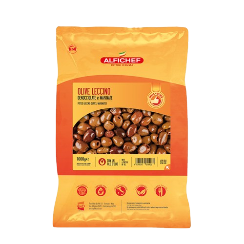 Masline Leccino fara samburi marinate, 1000 g OLC006 Alfi