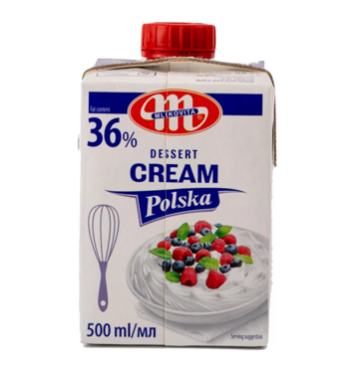 Frisca animaliera UHT 36% 500ml MLK