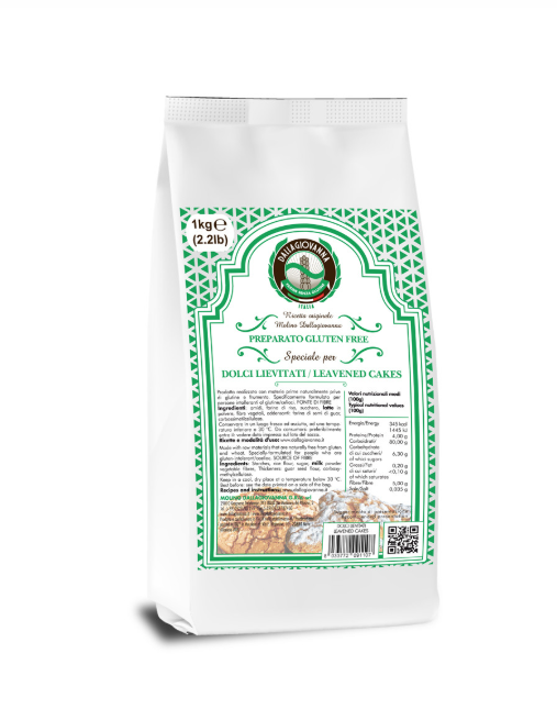Mix fara gluten cozonaci si produse dospite, 1 kg Molino Dallagiovanna