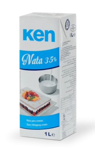 Frisca naturala NATA 35% UHT, 1 L Ken