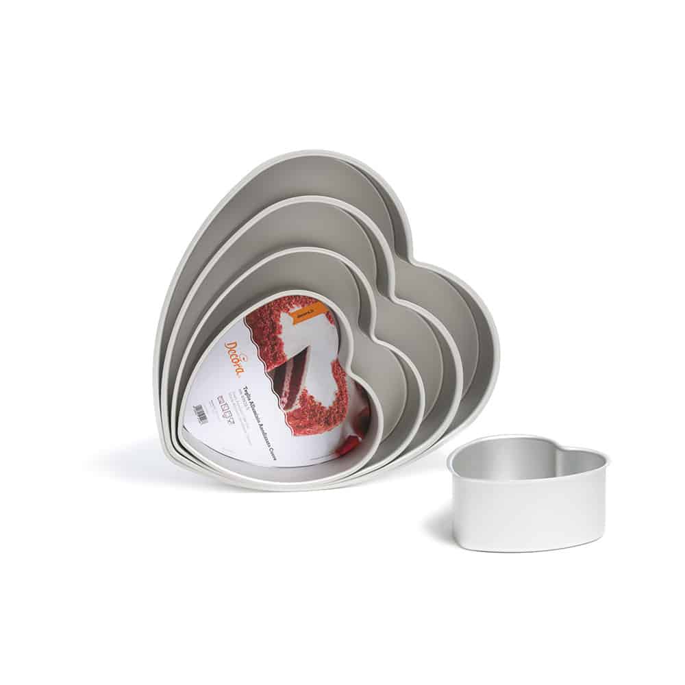 Tava aluminiu anodizat cake pan 30 x H 7.5 cm 0062671 DER