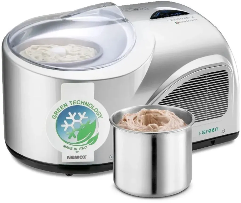Aparat preparat pentru inghetata alb Gelato NXT1 I-Green Nemox