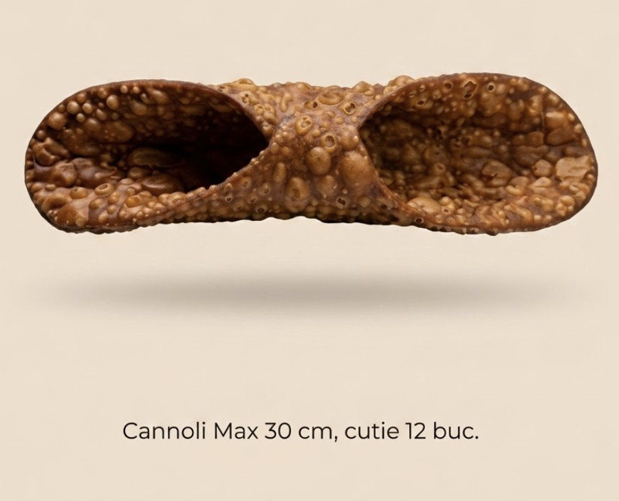 Coji cannoli max 30 cm, cutie 12 buc, 1.8 kg Palermitana
