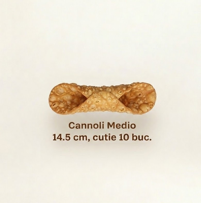 Coji cannoli medio 14.5 cm, cutie 10 buc Palermitana