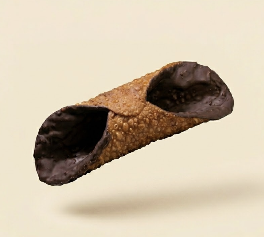 Coji cannoli max glazurate 30 cm, cutie 12 buc, 1.8 kg Palermitana