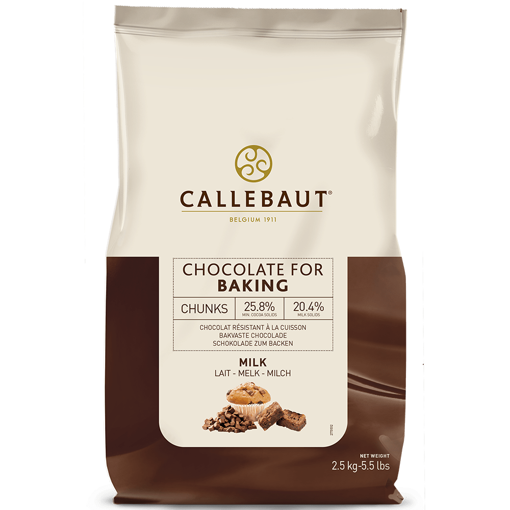Bucati din ciocolata termostabila cu lapte 27,3% cacao 2,5 kg CHM-CU-17X259-552 Callebaut