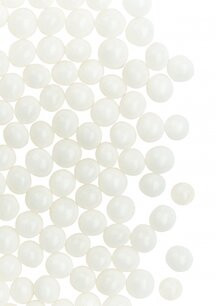 Mergeluse  din zahar PERLE ALBE 1mm 100g GPR