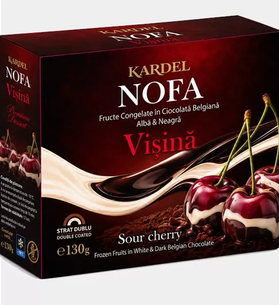 Visina congelata in ciocolata, 130 g Nofa